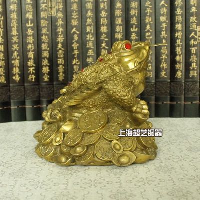开光纯铜金蟾摆件 招财三足风水家居装饰品暨金属工艺品生产批发指南